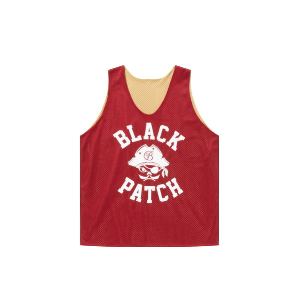 ALL CITY PIRATE Reversible Mesh Jersey, Burgundy