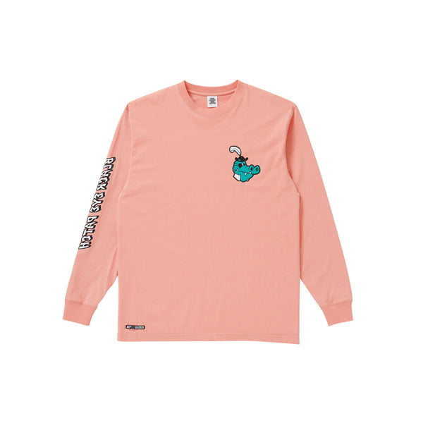 GASIUS PIRATE L/S TEE S.PINK