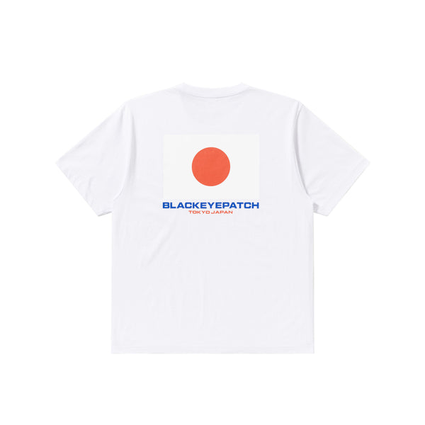 JAPAN FLAG TEE WHITE