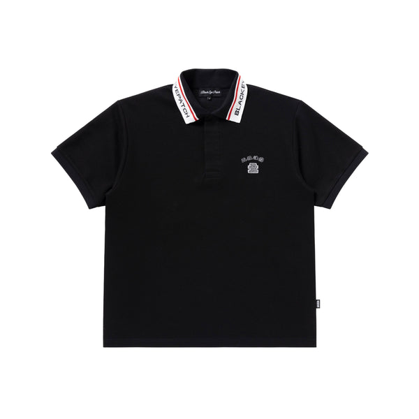 LOGO COLLARED HWC POLO SHIRT BLACK