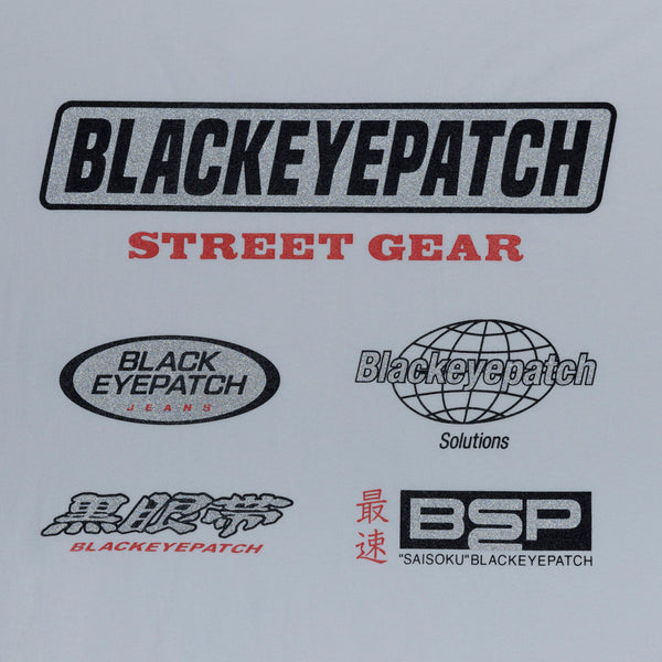 REFLECTOR RACING LOGOS TEE WHITE