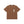 SIZE LABEL TEE BROWN