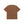 SIZE LABEL TEE BROWN