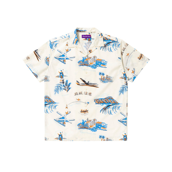 SOUVENIR ALOHA SHIRT OFF WHITE