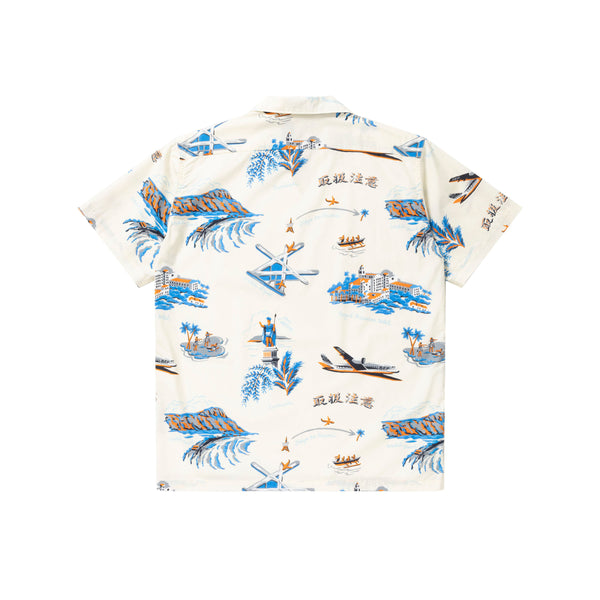 SOUVENIR ALOHA SHIRT OFF WHITE