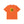 AS ADVERTISED LABEL TEE ORANGE