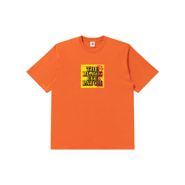 AS ADVERTISED LABEL TEE ORANGE