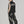 3 LETTER OE WASHED BIKER VEST BLACK