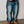 B EMBLEM BAGGY JEANS