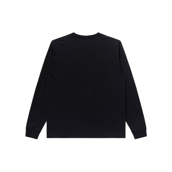 OG LABEL L/S TEE BLACK