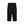B EMBLEM PATTERNED CORDUROY PANTS BLACK