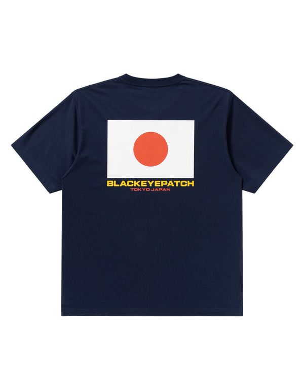 JAPAN FLAG TEE NAVY