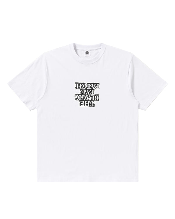FLIPPED OG LABEL TEE WHITE