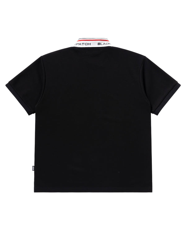 LOGO COLLARED HWC POLO SHIRT BLACK