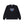 HERALDIC COLLEGE CREW SWEAT BLACK