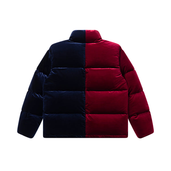 SPANDEX LOGO 2 TONE DOWN JACKET