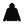 B EMBLEM PATTERNED JACKET BLACK