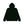 B EMBLEM PATTERNED JACKET GREEN