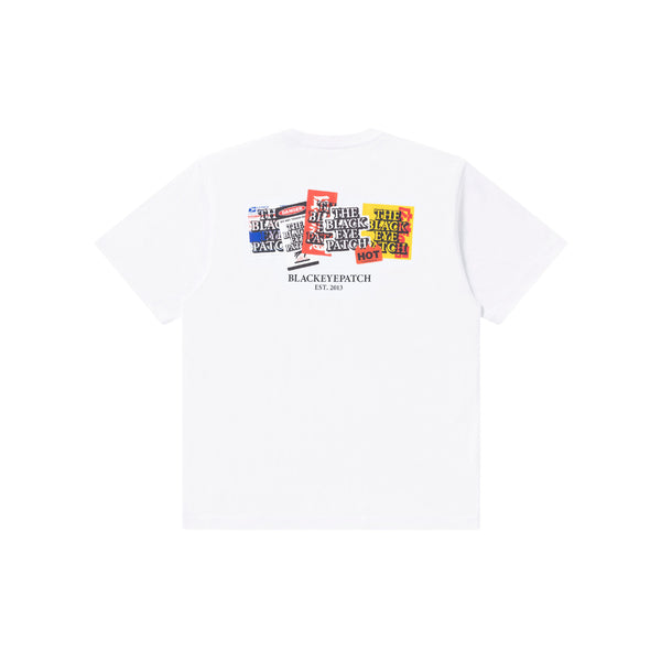 LABEL PACK TEE WHITE