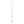 BRICKED OG LABEL PENDANT NECKLACE GOLD