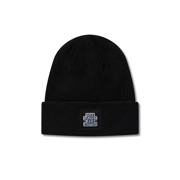 OG LABEL PATCHED BEANIE BLACK