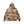 STENCIL LOGO EMBROIDERED ZIP HOODIE DESERT CAMO