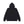 STACKED OE LOGO ZIP HOODIE BLACK