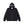 REFLECTOR EMBROIDERED SMALL HWC ZIP HOODIE BLACK