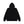 PEACE SIGN OG LABEL HOODIE BLACK