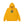PEACE SIGN OG LABEL HOODIE YELLOW