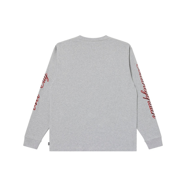ALL CITY L/S TEE HEATHER GRAY