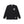 TRAP METAL LOGO HENLEY NECK L/S TEE BLACK