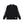 OE LOGO MOCK NECK L/S TEE BLACK