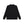 OE LOGO MOCK NECK L/S TEE BLACK