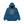 METAL LOGO HOODED DENIM JACKET INDIGO