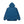 METAL LOGO HOODED DENIM JACKET INDIGO