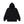 WASHED HOODED DUCK JACKET BLACK