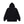 WASHED HOODED DUCK JACKET BLACK