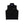 OE LOGO CORDUROY PUFFER VEST BLACK