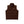 OE LOGO CORDUROY PUFFER VEST BROWN