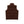 OE LOGO CORDUROY PUFFER VEST BROWN
