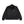 OE LOGO FAUX FUR COACH JACKET BLACK