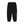 STENCIL LOGO EMBROIDERED SWEAT PANTS BLACK