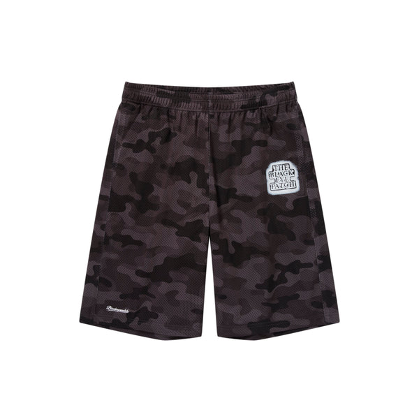 SPRAYED OG LABEL BAGGY MESH SHORTS