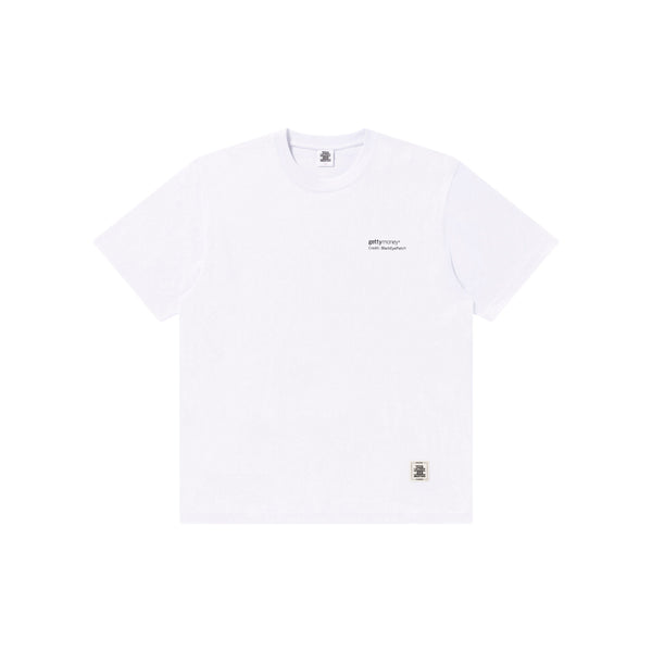 STOCK PHOTO TEE WHITE