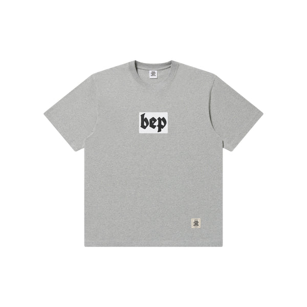 PROTOTYPE LABEL TEE HEATHER GRAY
