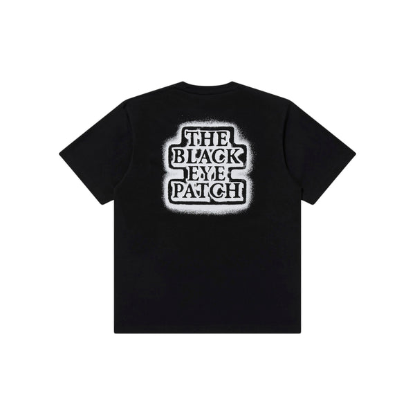 SPRAYED OG LABEL TEE BLACK