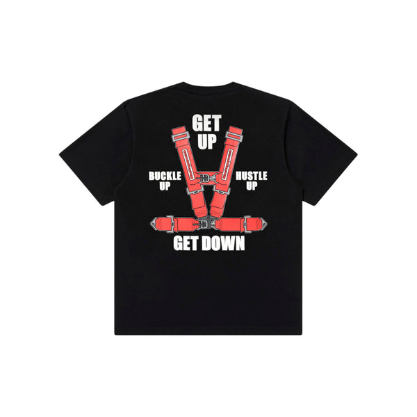 BUCKLE HUSTLE TEE BLACK