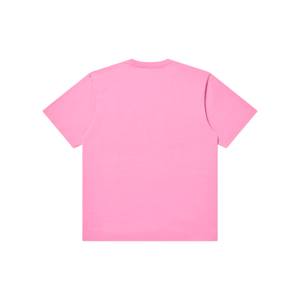 RHINESTONE B EMBLEM TEE PINK