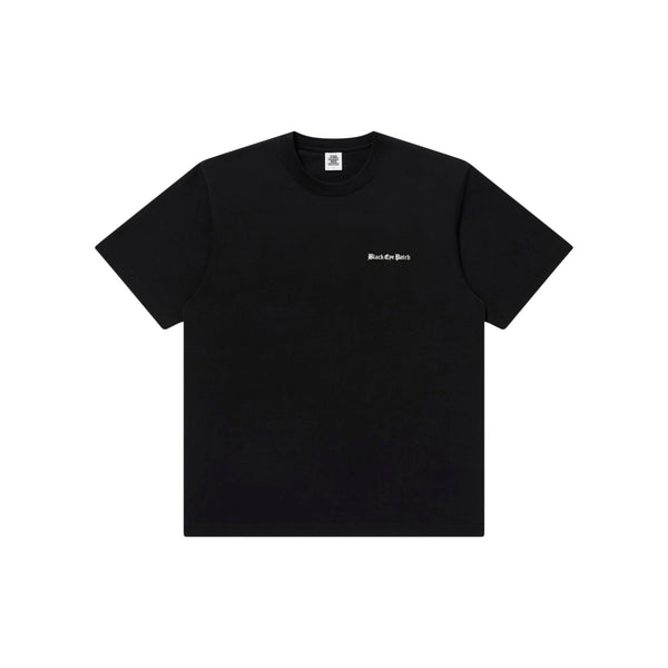 OE LOGO EMBROIDERED TEE BLACK